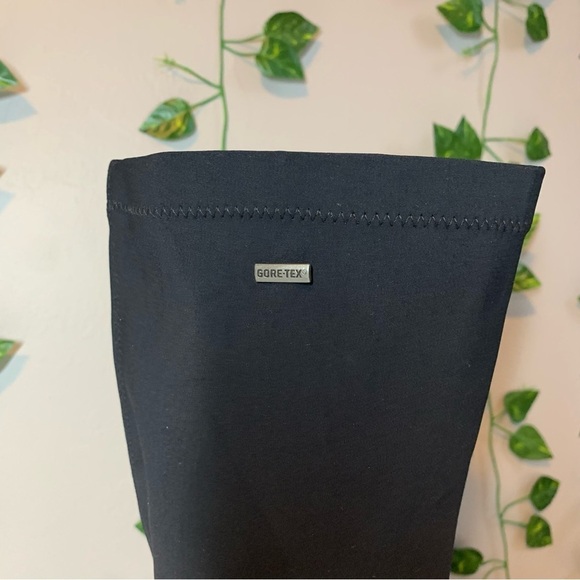 Ara Heeled Boots Size 7.5 Black Zip Up Knee High Gore-Tex Waterproof Luftpolster - Picture 6 of 10